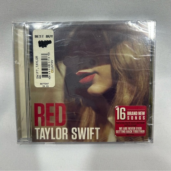 SEALED Taylor Swift Red Album CD 16 Songs Brand New - Picture 1 of 9